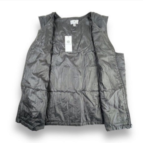 ❤️ NWT SOCIALITE Diamond Quilted Lightweight Puffer Vest Campcore Gorpcore Goth - Picture 8 of 14